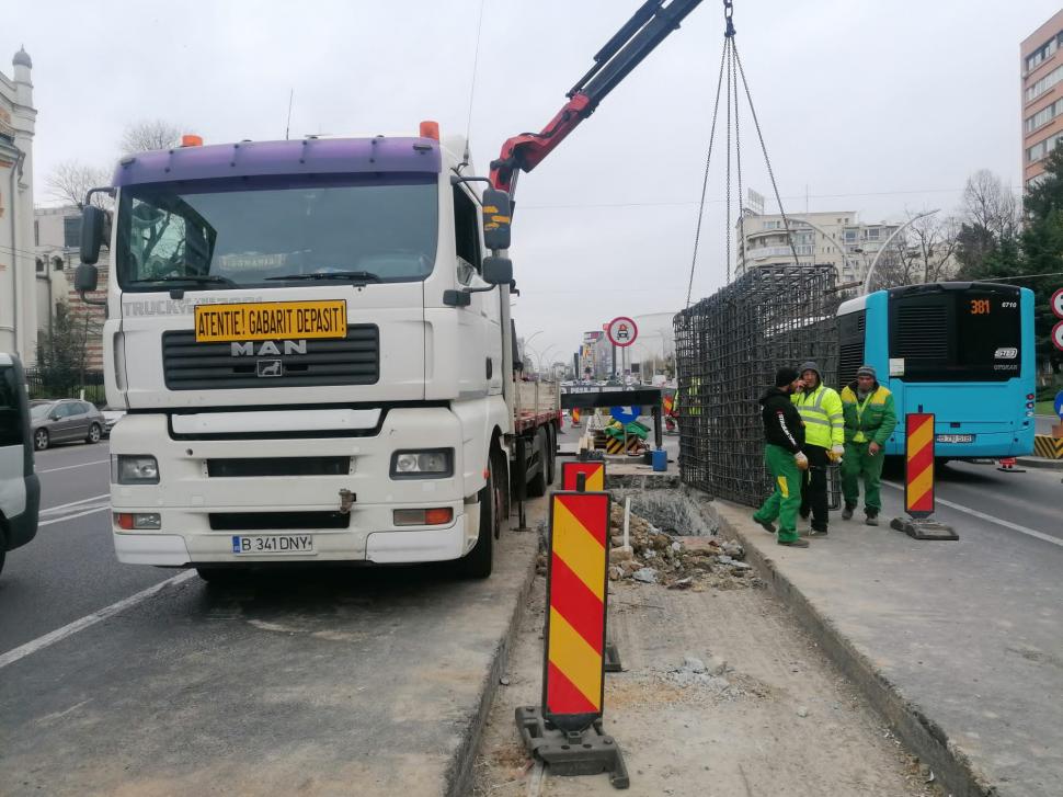 Așa arată fundațiile noilor porți de gabarit de la Pasajul Unirii din București 828040