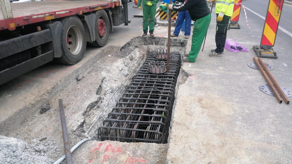 Așa arată fundațiile noilor porți de gabarit de la Pasajul Unirii din București 828043