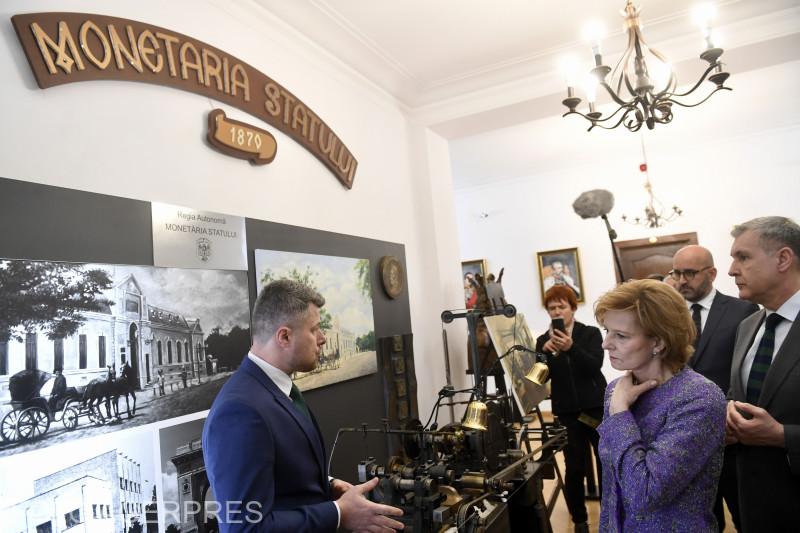 Principesa Margareta și Principele Radu, vizită istorică la Monetăria Statului  828162