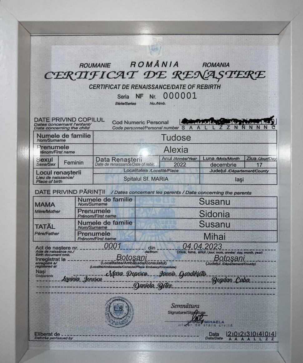 "Eşti simbolul triumfului vieţii şi al binelui" | Gest emoţionant făcut de Alexia pentru medicul ieşean care i-a replantat braţele 828174