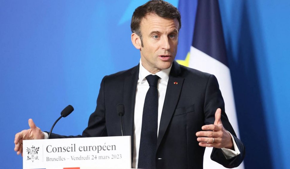 Emmanuel Macron își menţine poziţia privind autonomia strategică a UE-SUA. "A fi aliat nu înseamnă a fi vasal"