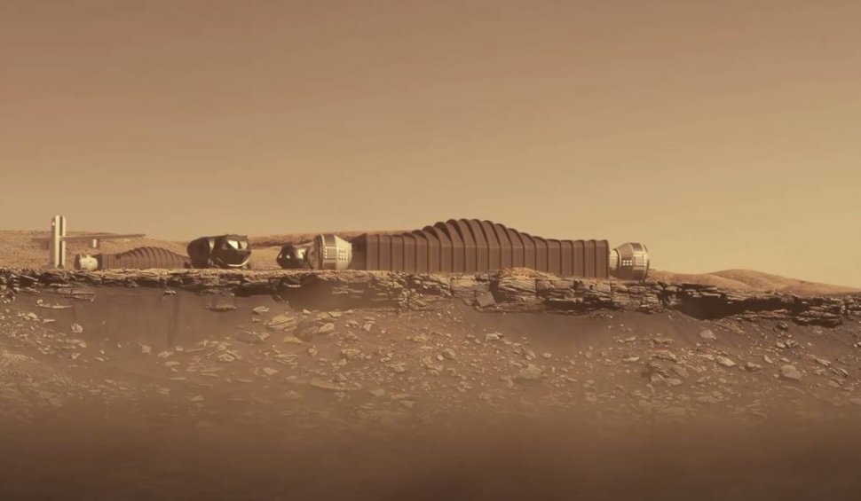 NASA pregătește simularea vieții pe Marte cu ajutorul unei case imprimate 3D