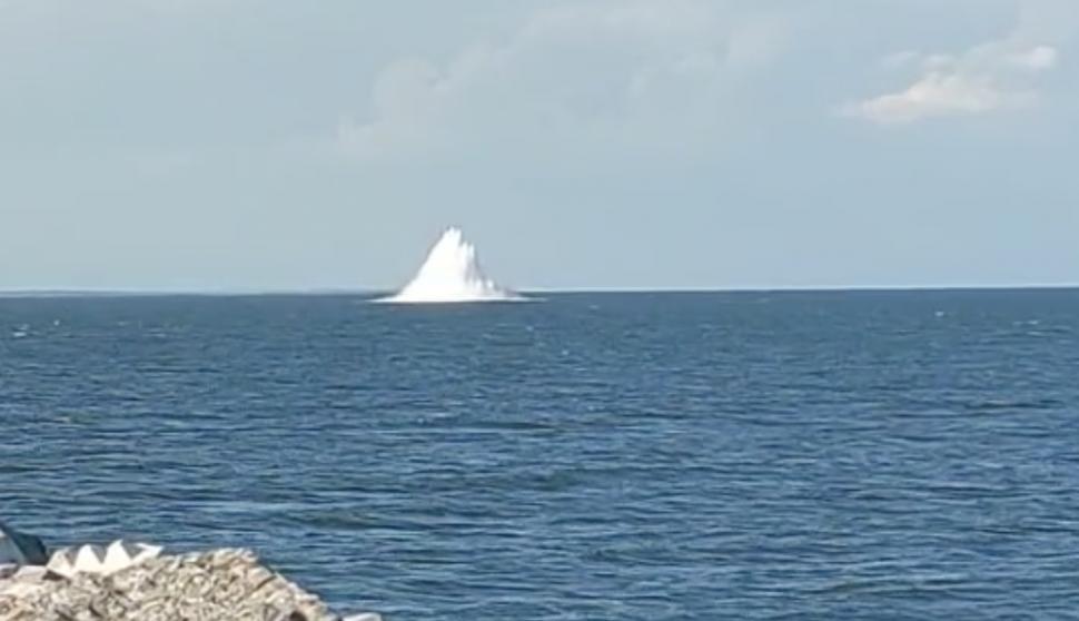 Mina găsită în Marea Neagră a fost neutralizată. Anunţul Forţelor Navale Române 828593