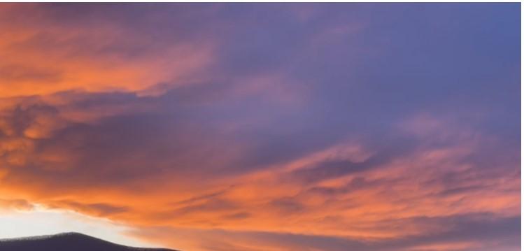 Apus de soare spectaculos în Vinerea Mare, pe cerul din Alba Iulia | Explicaţia meteorologilor 828785