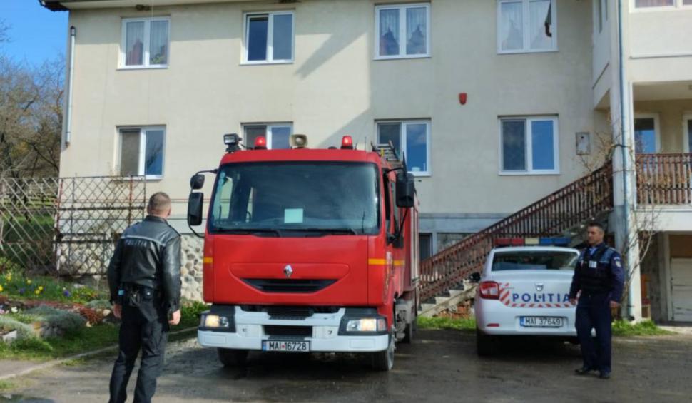 Incendiu la un cămin de bătrâni din Harghita. 45 de persoane au fost evacuate înainte de Paște 828831