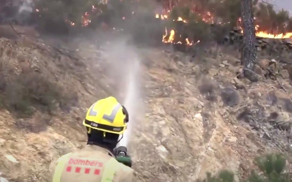 Incendii masive la graniţa franco-spaniolă: Peste 1.000 hectare au ars 829233