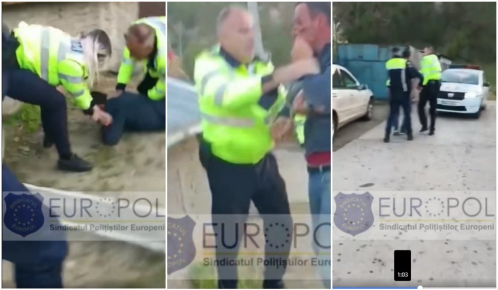 Poliţişti bătuţi cu pumnii şi picioarele după ce au intervenit la un apel 112, în Mehedinţi | Reacţia Europol