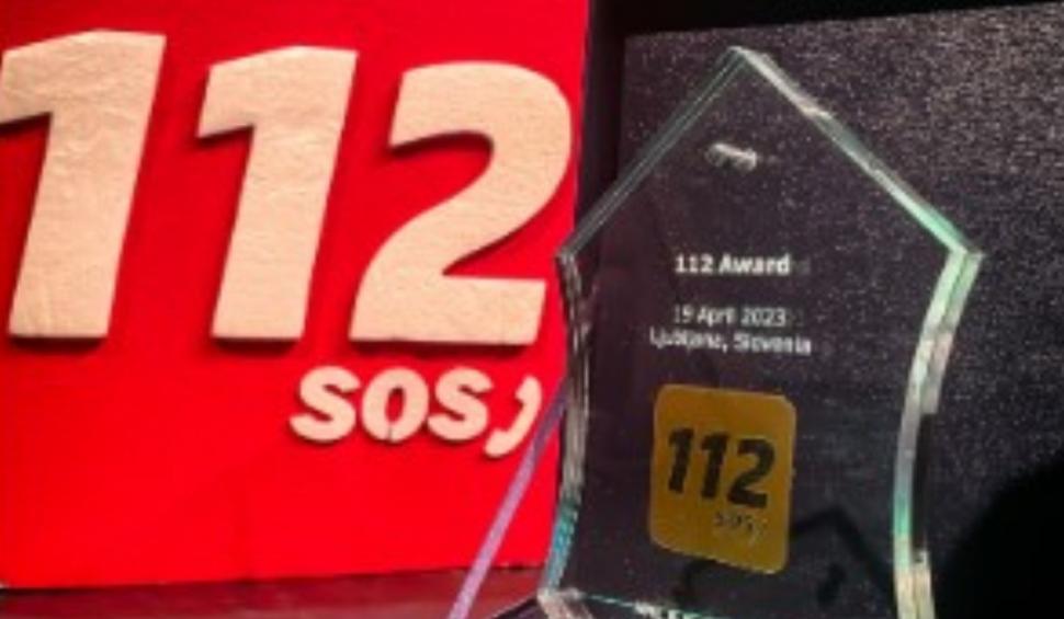 Apel gestionat de 112 România, pentru recuperarea unui ucrainean rătăcit, premiat la Gala Europeană 829485