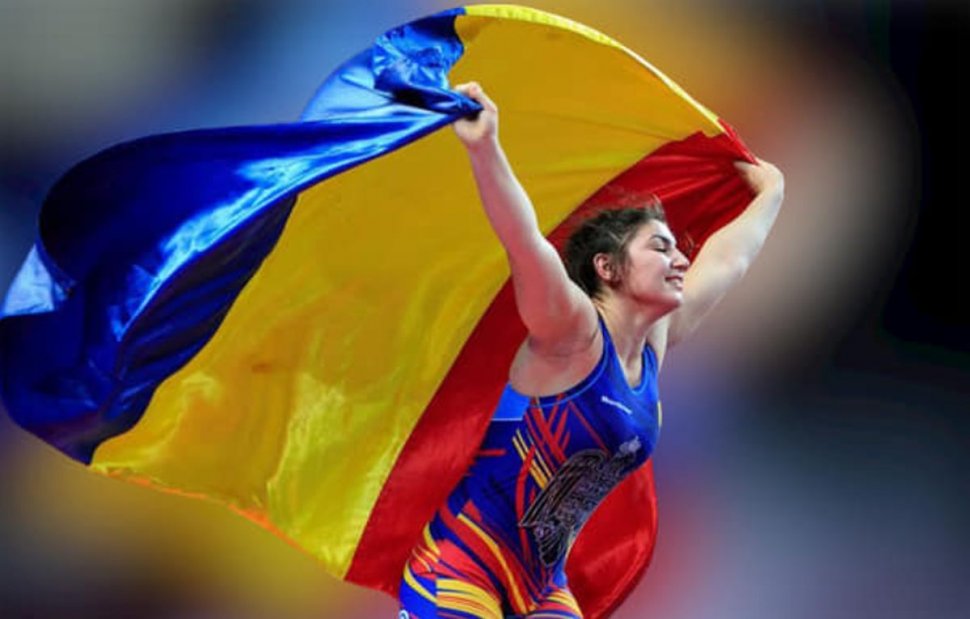 Alexandra Anghel, medaliată cu aur la Campionatele Europene de lupte