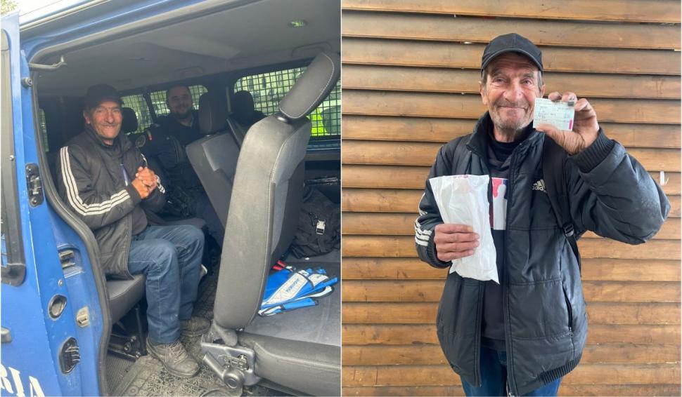 Un cioban de 63 de ani a mers patru zile pe jos ca să ajungă acasă. "Nu am bani de bilet și vreau să ajung la familia mea" 829935