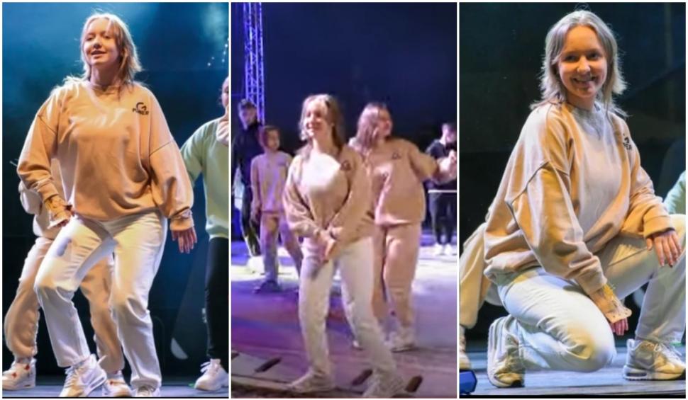 Alexia, tânăra cu mâinile replantate de medici, a urcat din nou pe scenă la un festival din Botoşani 830249