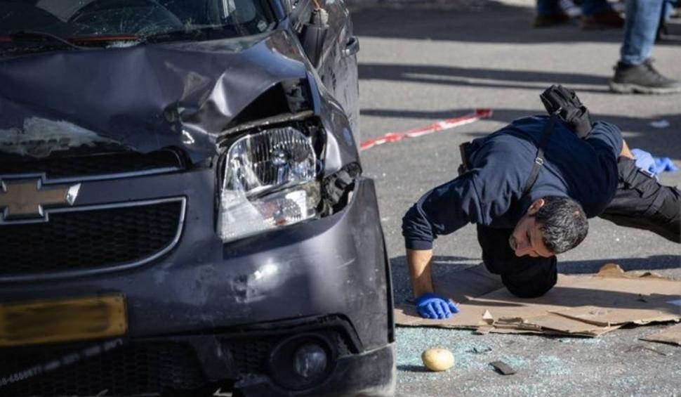 Atac terorist cu vehicul în Ierusalim. Mai multe persoane au fost rănite 830265