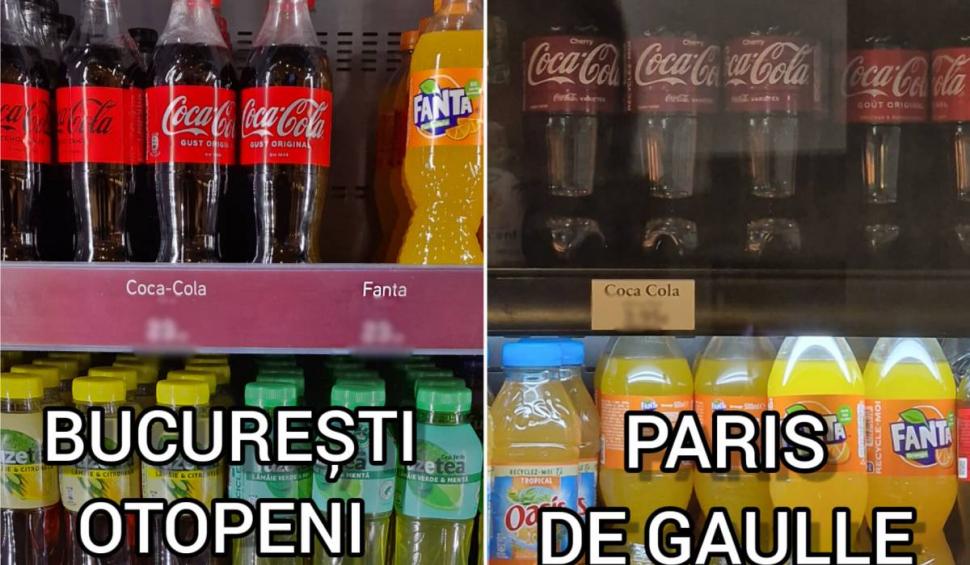 Cât a ajuns să coste o sticlă de suc în Aeroportul Otopeni. Este mai scumpă decât în Aeroportul din Paris 830273