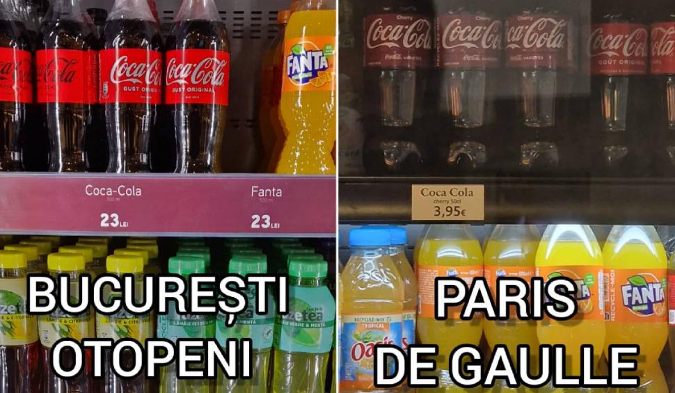 Cât a ajuns să coste o sticlă de suc în Aeroportul Otopeni. Este mai scumpă decât în Aeroportul din Paris 830274