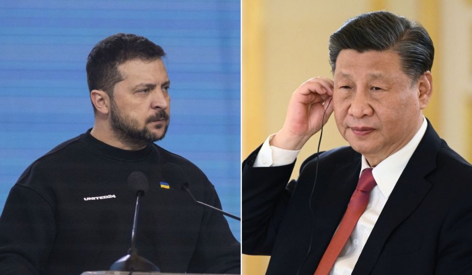 Washingtonul și Moscova reacționează la convorbirea telefonică dintre Xi Jinping și Volodimir Zelenski