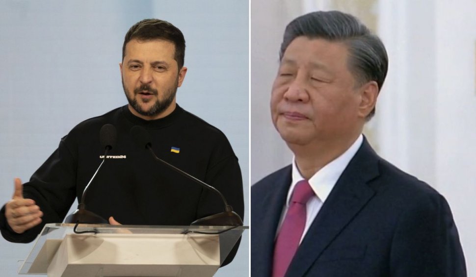 Președintele chinez Xi Jinping a discutat la telefon cu liderul ucrainean Volodimir Zelenski | China îl trimite în Ucraina pe fostul ambasador în Rusia
