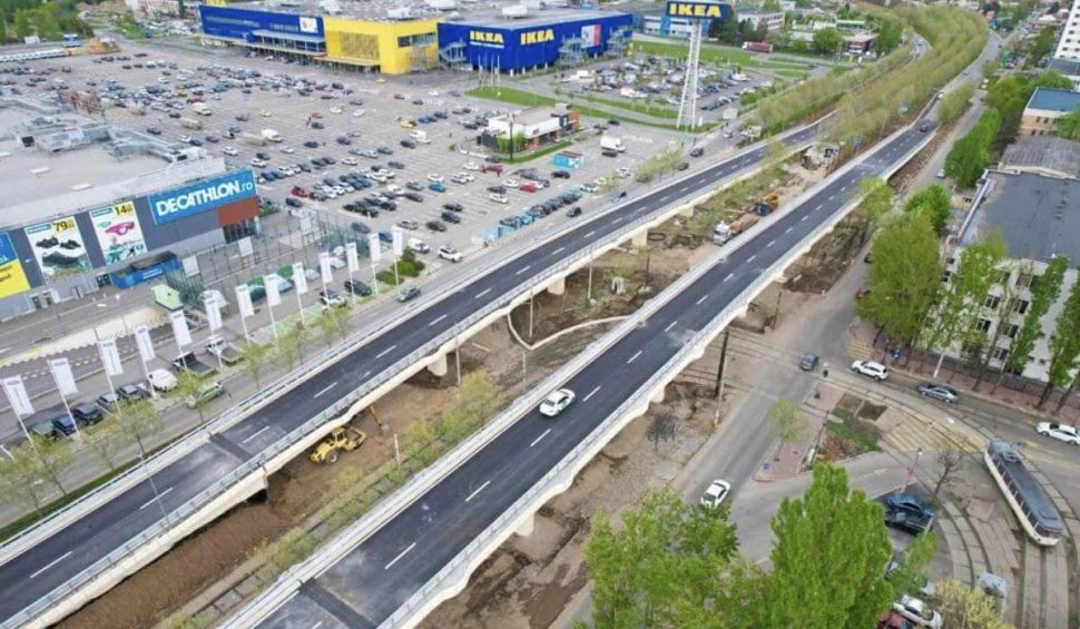 Două pasaje supraterane din zona comercială Pallady din București, au fost deschise circulației