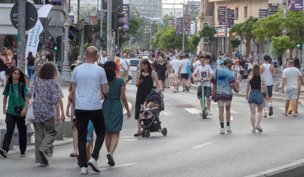 Revin weekendurile cu străzi pietonale în București! În premieră, se închid și pistele de biciclete | Programul artistic pentru 29-30 aprilie 2023