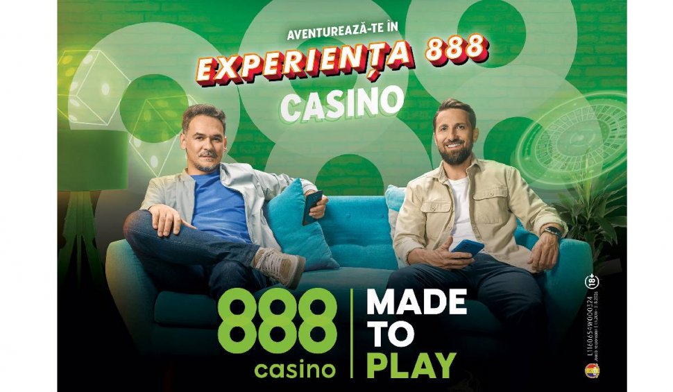 Colaborarea 888 & Răzvan și Dani continuă în cadrul campaniei de marketing 888 Made To Play