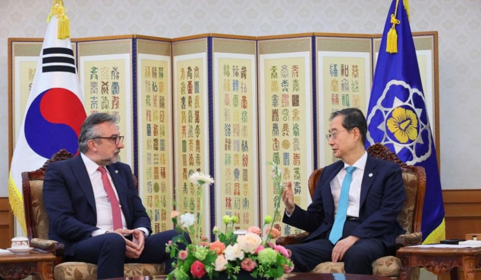 Ministrul Culturii, întâlnire cu prim-ministrul Republicii Coreea: "Îl așteptăm cu bucurie în România, peste o săptămână"
