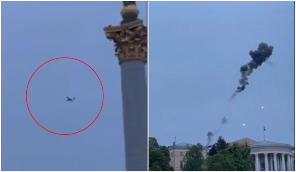 O dronă militară rusă ar fi fost doborâtă deasupra palatului prezidenţial din Kiev | Alertă în capitala Ucrainei