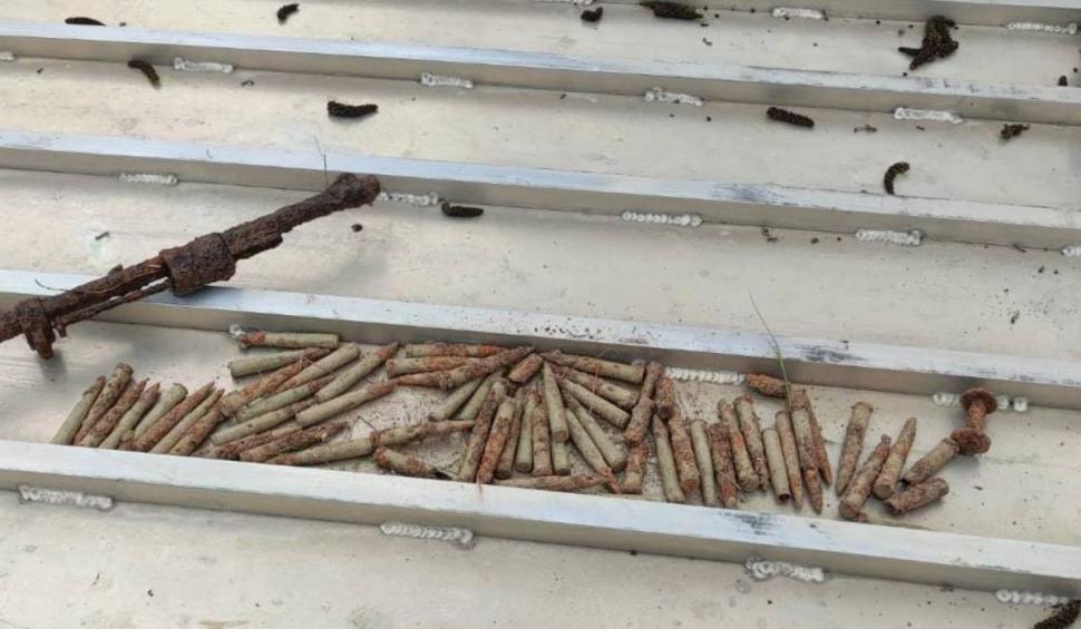 Descoperire incredibilă, în urma unor săpături, într-o grădină din Argeș. Ce au găsit polițiștii 832460