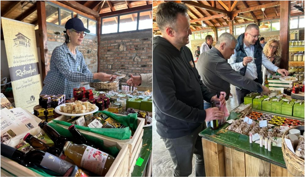 Brânzeturi, produse eco de la fermă și cârnați de Pleșcoi, la primul târg pentru micii producători artizanali din Buzău
