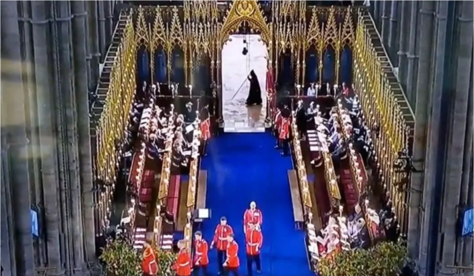 "Moartea cu coasa", la încoronarea Regelui Charles | Imaginea virală care a stârnit un val de glume: "Diana a venit să-şi ia revanşa"