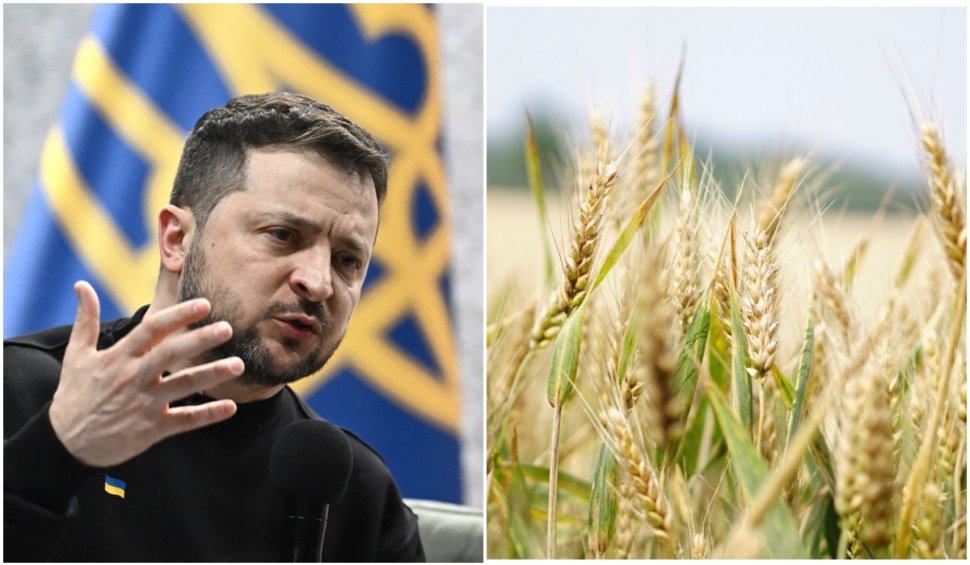 Volodimir Zelenski denunţă restricţiile UE privind cerealele ucrainene: "Măsuri protecţioniste severe şi chiar crude"