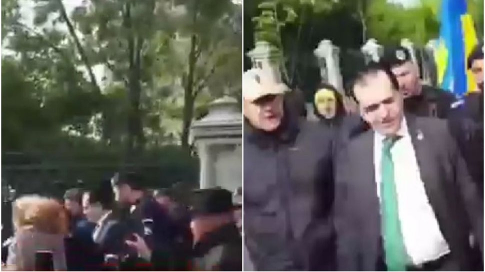 Ludovic Orban, atacat de simpatizanții AUR, în fața Parlamentului: ”Am fost lovit, scuipat și înjurat!” | Totul a fost filmat