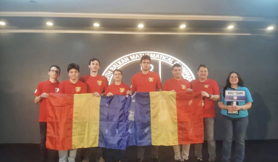 România, locul I la Olimpiada Balcanică de Matematică pentru Seniori