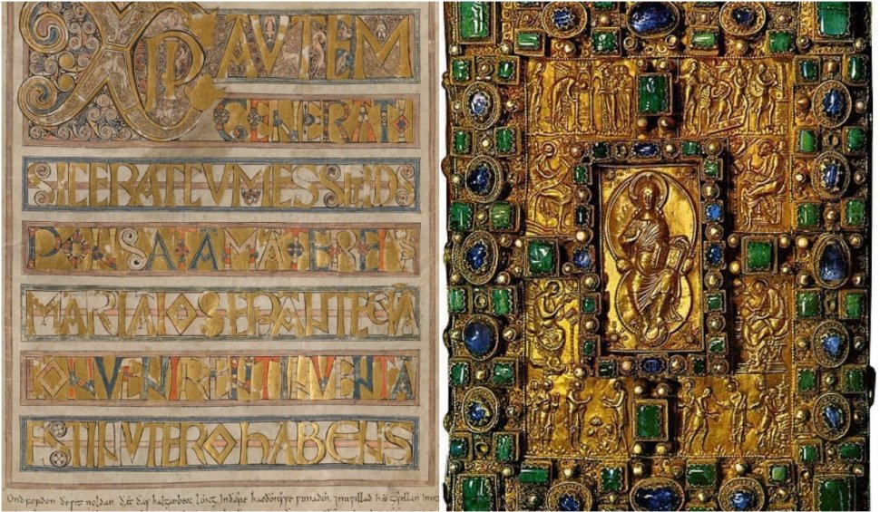 Celebrul manuscris Codex Aureus, scris cu cerneală de aur și aflat într-o bibliotecă din Ardeal, inclus pe lista UNESCO