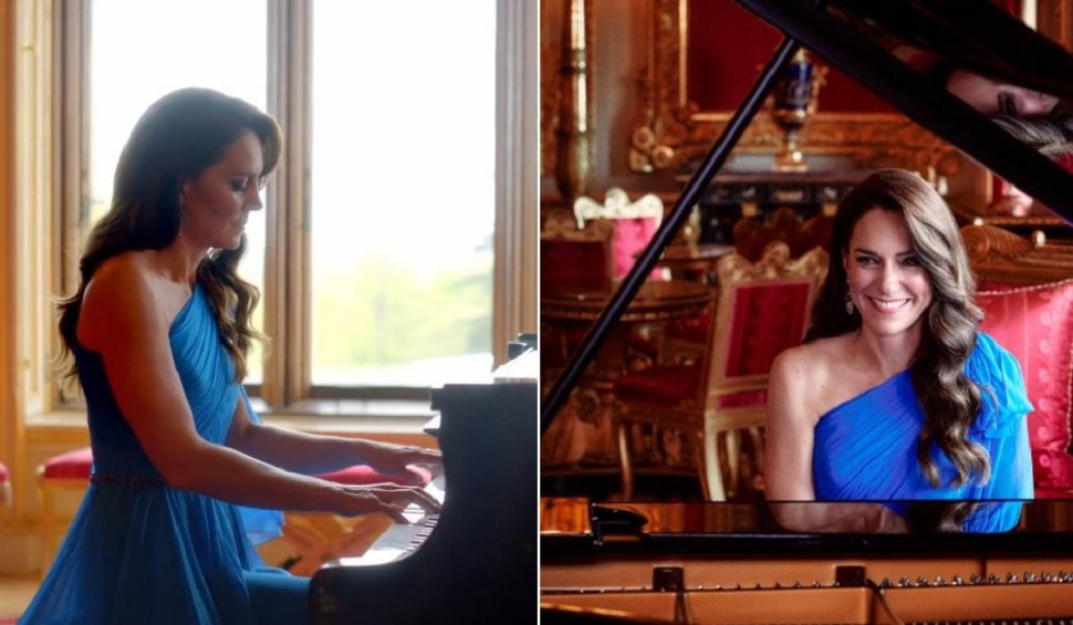 Surpriză la Eurovision 2023. Kate Middleton a apărut cântând la pian în finala concursului