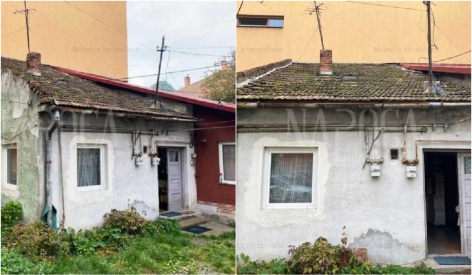 Un "coteț cochet", situat lângă un bloc din Cluj, se vinde cu 50.000 de euro. Ce beneficii sunt prezentate