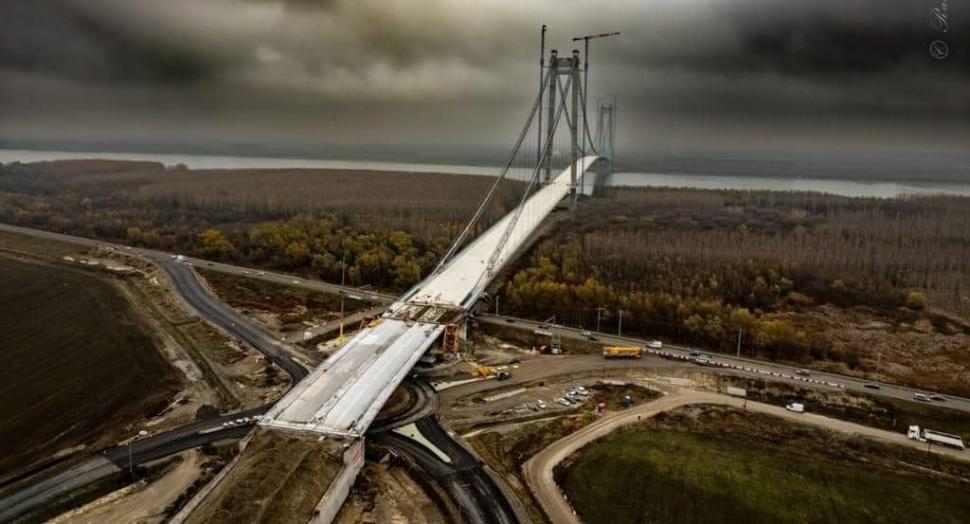Când va fi inaugurat Podul de la Brăila. Anunțul făcut de ministrul Transporturilor 834592