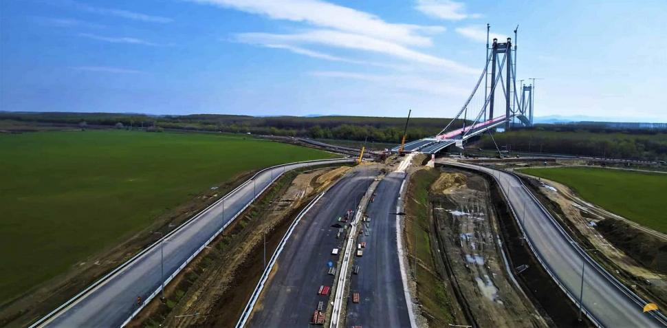 Când va fi inaugurat Podul de la Brăila. Anunțul făcut de ministrul Transporturilor 834593