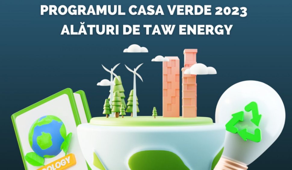 Înscrie-te în Programul Casa Verde Alături De TAW Energy