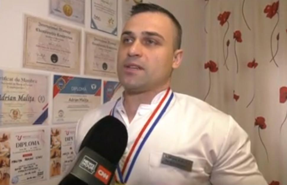 Un român a câştigat medalia de aur, după ce a impresionat un juriu internaţional cu tehnica sa de masaj 834822