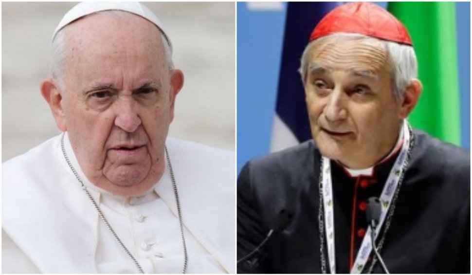 Papa i-a solicitat unui cardinal italian să conducă o misiune de pace în Ucraina