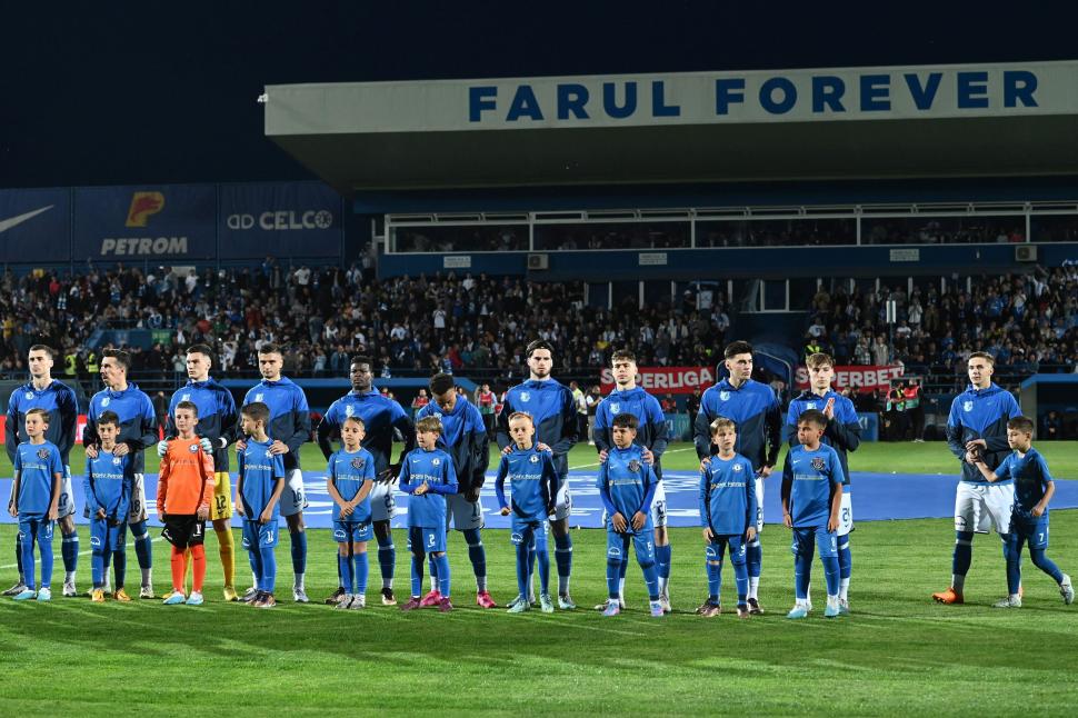 Farul Constanța este noua campioană a României la fotbal! Echipa lui Hagi a câștigat meciul cu FCSB 835486