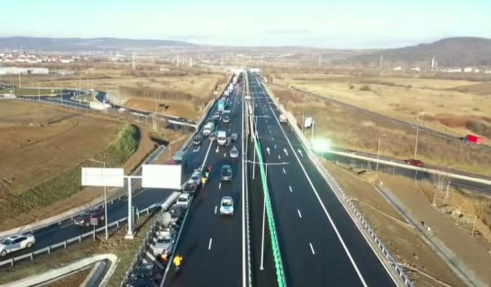 Restricții de circulație pe Autostrada A1 și pe şoseaua care leagă judeţele Sibiu şi Mureş