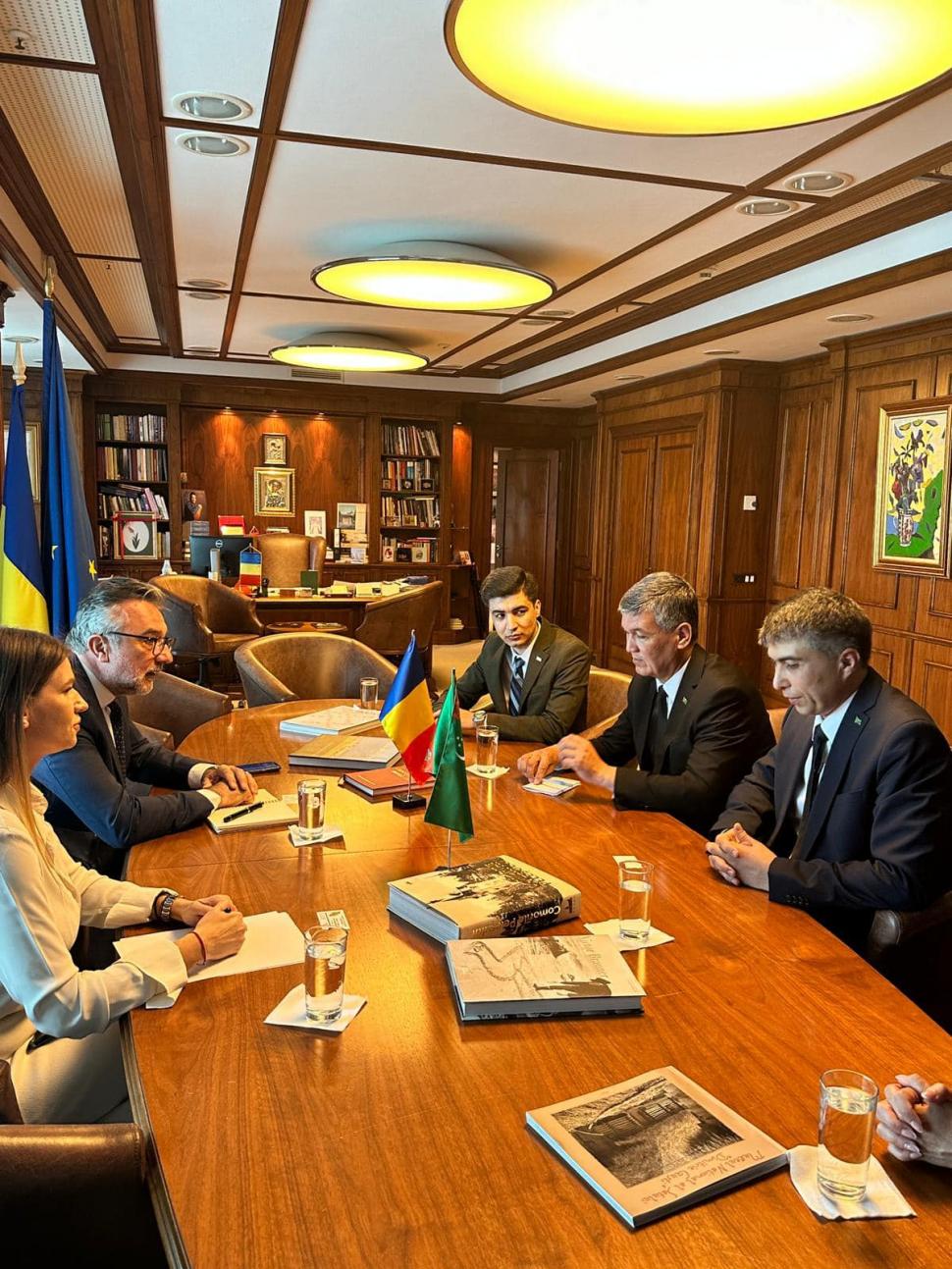 Ministrul Culturii, întâlnire cu ministrul adjunct al Culturii din Turkmenistan: ”Viitorul sună bine” 835853