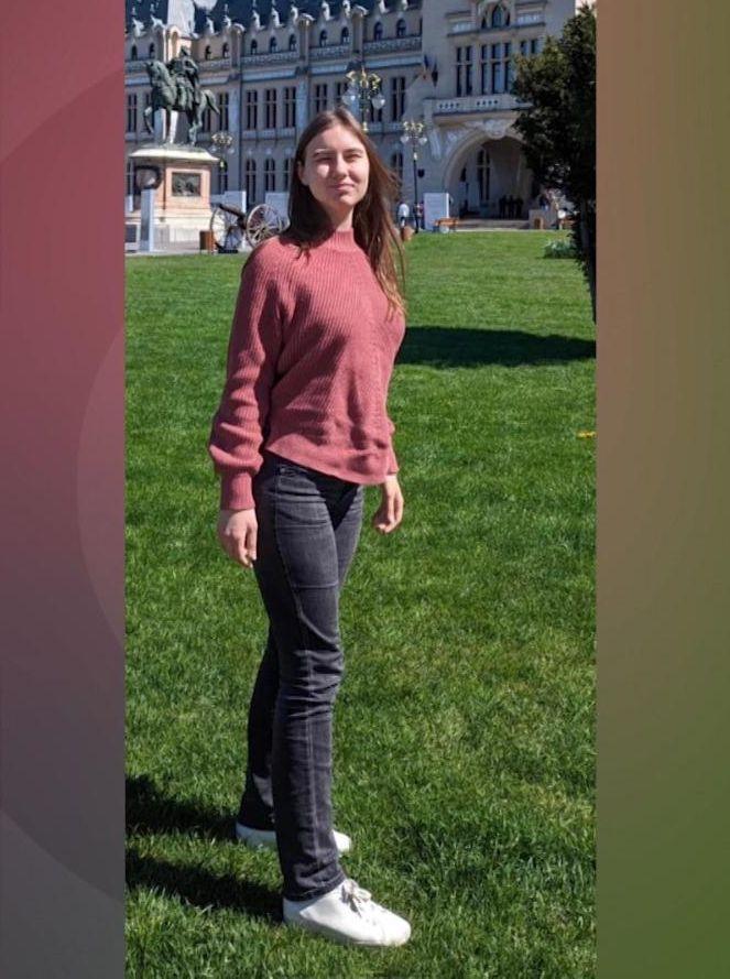 Primul mesaj transmis de Maria, studenta din Iaşi, care a fost găsită în Republica Moldova după 14 zile de când a plecat de acasă 835908