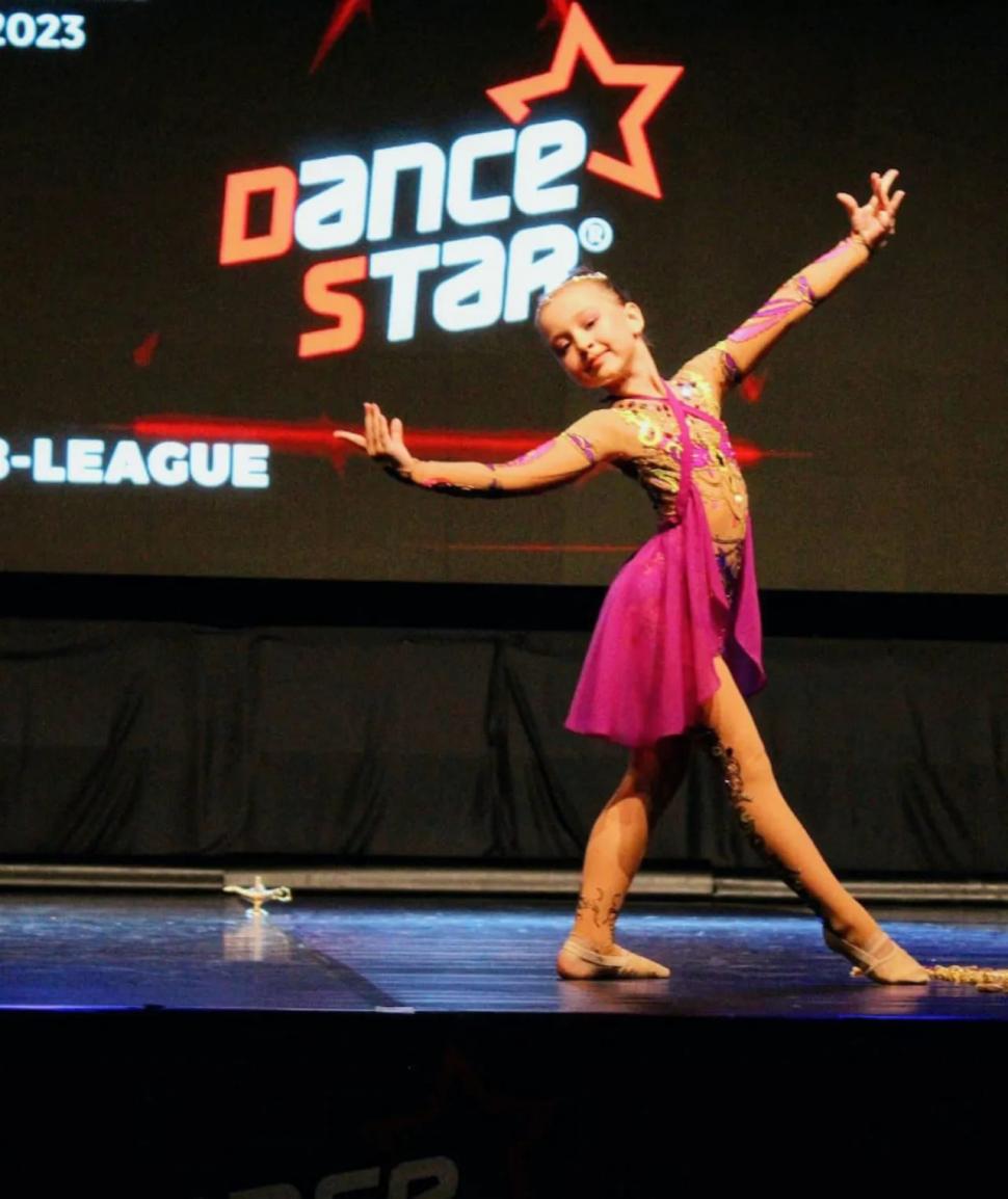 La doar 8 ani, Antonia Rusu, a devenit campioană mondială la dans 836325
