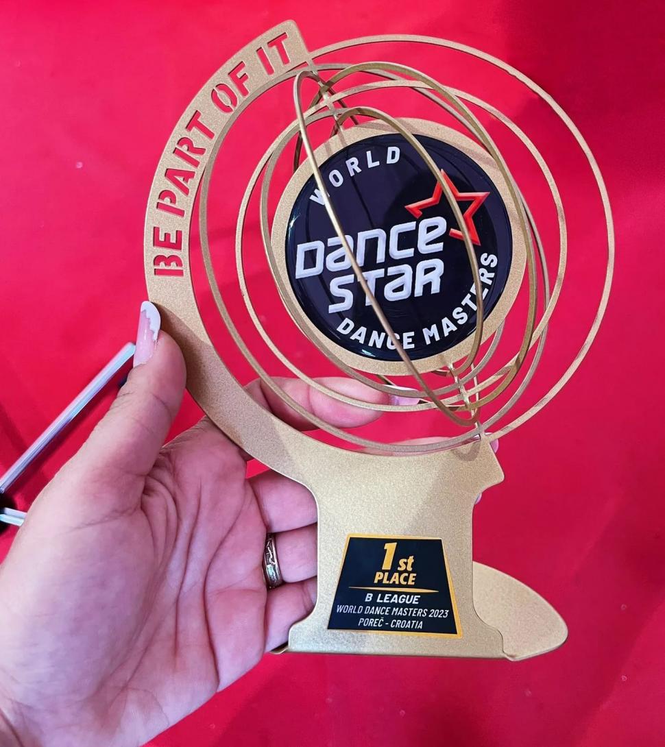 La doar 8 ani, Antonia Rusu, a devenit campioană mondială la dans 836327