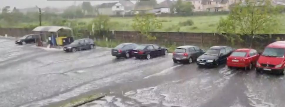 Imaginile momentului: Cade grindină în România. Ce zone sunt afectate  836437