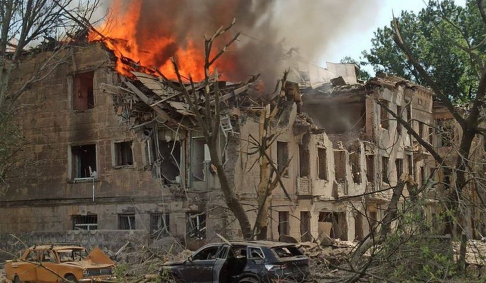 Răspunsul Moscovei la contraofensiva ucraineană: armata rusă a spulberat un spital din Dnipro | Există morți confirmați, bilanțul este în creștere