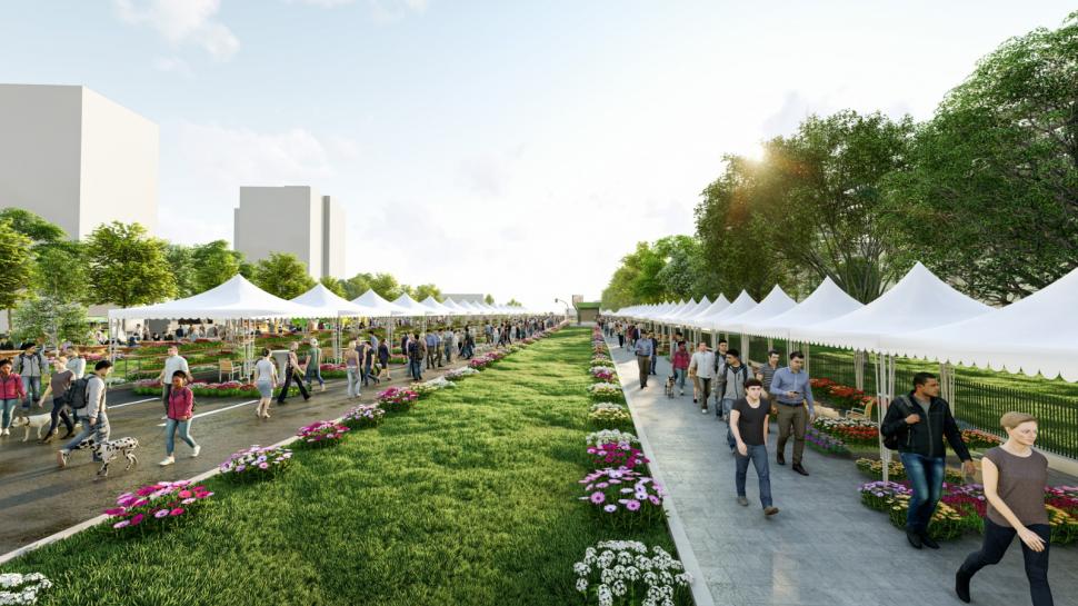 Premieră în România la West Side Flower Fest! Aranjamente gigant, grădini tematice și senzoriale, rochie din 1.000 de trandafiri reciclabili 836477