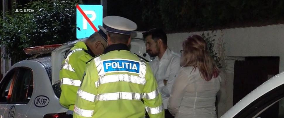 Şofer român, prins chiar când schimba locul cu o prietenă, după o razie în Ilfov. "Îmi pare rău şi am încheiat subiectul" 836581