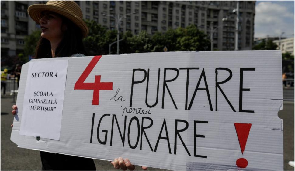 20.000 de profesori, la cel mai mare protest din ultimii ani, în Bucureşti | Iohannis, discuţii cu o delegaţie a  protestatarilor la Palatul Cotroceni 837077